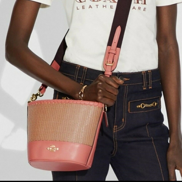 New Authentic Coach Bucket Hand Bag - Picture 3 of 8